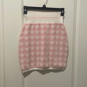 Alexander Wang Pink Mini Skirt. Never worn. Size small